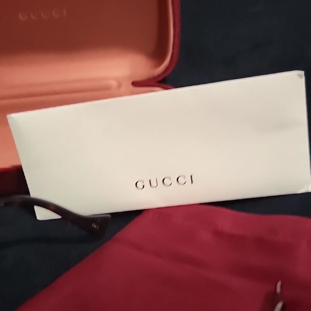 New Authentic Gucci Brown Sunglasses - Picture 12 of 12